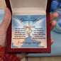 Granddaughter (Cross Card) - Forever Love Necklace