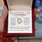 To My Beautiful Valentine for Girlfriend, wife, future wife, Soulmate (Hearts) - Forever Love Necklace