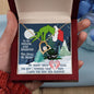 Step Daughter from Step Dad- You Stole My Heart (Grinch Christmas) - Forever Love Necklace