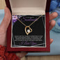 Soulmate (Black / Silver Grid) - Forever Love Necklace
