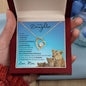 Daughter from Mom (New Lioness Card) - Forever Love Necklace