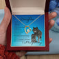 To My Beautiful Daughter - Open Closing (Wolf Theme) - Forever Love Necklace