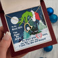 To My Sexy Wife : You Stole My Heart (Grinch Christmas) - Forever Love Necklace