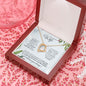 Wife (Christmas Holly Card) - Forever Love Necklace