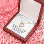 Bonus Daughter (Purple Card) - Forever Love Necklace