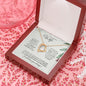 Wife - (Christmas Spruce Card) - Forever Love Necklace