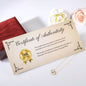 Daughter from Mom (Lioness Card) - 10K Gold / Diamond - Everlasting Love Necklace