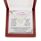 Daughter (Pink Card) - 10K Everlasting Love Necklace