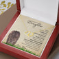 Daughter from Mom (Lioness Card) - 10K Gold / Diamond - Everlasting Love Necklace