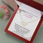 Nonbiological / Adopted Daughter (pink card) - Everlasting Love Necklace