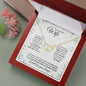 Wife (Speckled Berry Christmas Card) - Forever Love Necklace