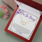 I'm Sorry - (Purple Card) - 10K Gold & Diamond - Everlasting Love Necklace