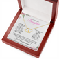 Daughter (Pink Card) - 10K Everlasting Love Necklace