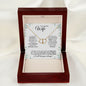 Wife (Speckled Berry Christmas Card) - Forever Love Necklace