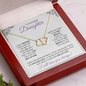 Daughter (Purple Card) - Everlasting Love Necklace