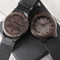 To my Son (Never Forget Your Way Back Home) - Engraved Wooden Watch