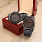 To My Man / Boyfriend / Lover / Soulmate / Husband (Great Catch / Fish / Valentines) - Engraved WoodenWatch