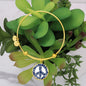 Peace (Mom, Mother, Mum, Grandmother, daughter, granddaughter, sister, aunt, best friend, cousin) - Bangle