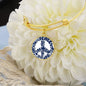 Peace (Mom, Mother, Mum, Grandmother, daughter, granddaughter, sister, aunt, best friend, cousin) - Bangle