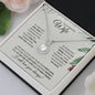 Wife - (Christmas Spruce Card) - Eternal Hope Necklace