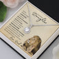 Daughter From Dad (Lion Card) - Eternal Hope Necklace