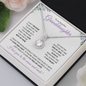 Granddaughter (Purple Card) - Eternal Hope Necklace