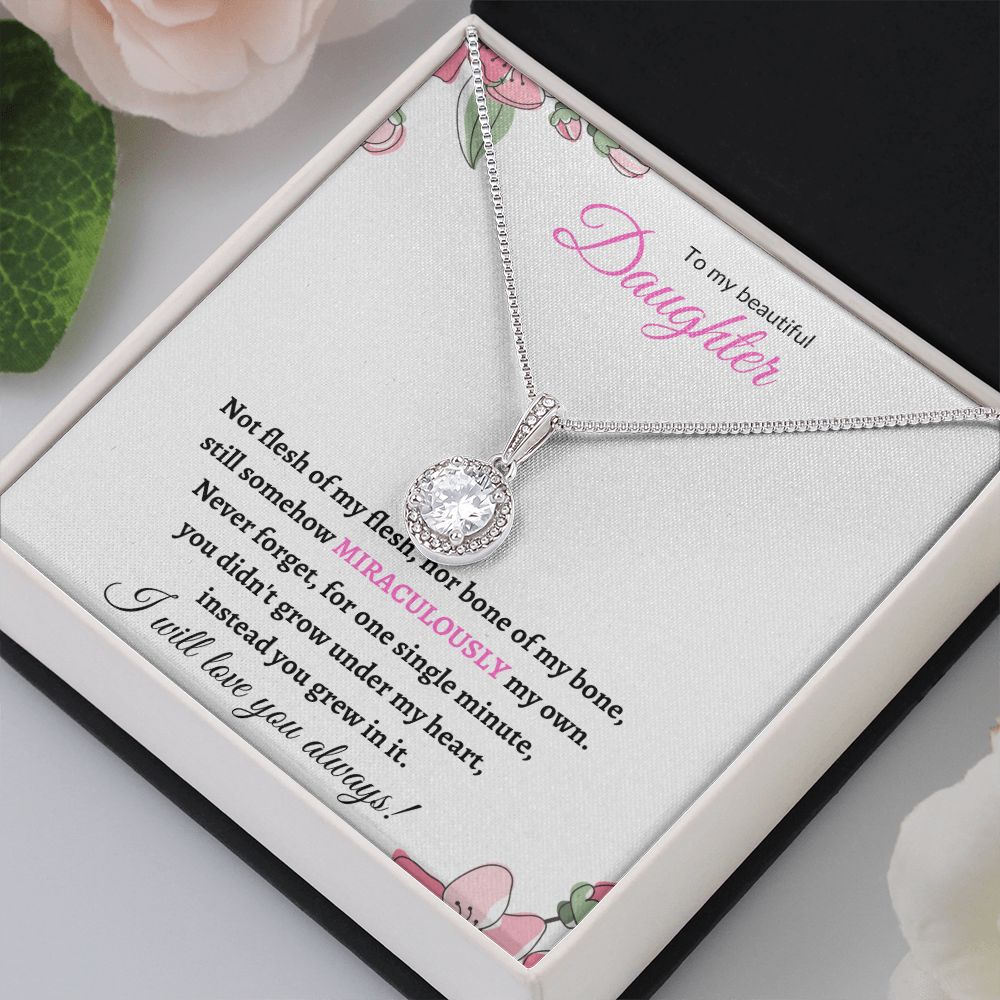 Nonbiological / Adopted Daughter (Pink card) - Eternal Hope Necklace