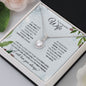 Wife (Christmas Holly Card) - Eternal Hope Necklace