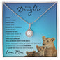Daughter from Mom (New Lioness Card) - Eternal Hope Necklace