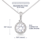 Granddaughter (Pink Card)- Eternal Hope Necklace