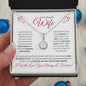 To My Beautiful Wife (Valentine Corner Hearts) - Eternal Hope Necklace