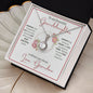 Granddaughter (Floral Frame Card) -Eternal Hope Necklace