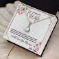 Beautiful Wife - Love & Light (Burgundy) - Eternal Hope Necklace