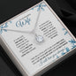 Wife (Snowflake Christmas Card) - Eternal Hope Necklace