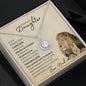 Daughter From Dad (Lion Card) - Eternal Hope Necklace