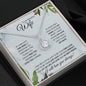 Wife (Christmas Holly Card) - Eternal Hope Necklace