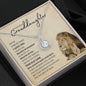 Granddaughter from Grandfather (Lion Card) - Eternal Hope Necklace