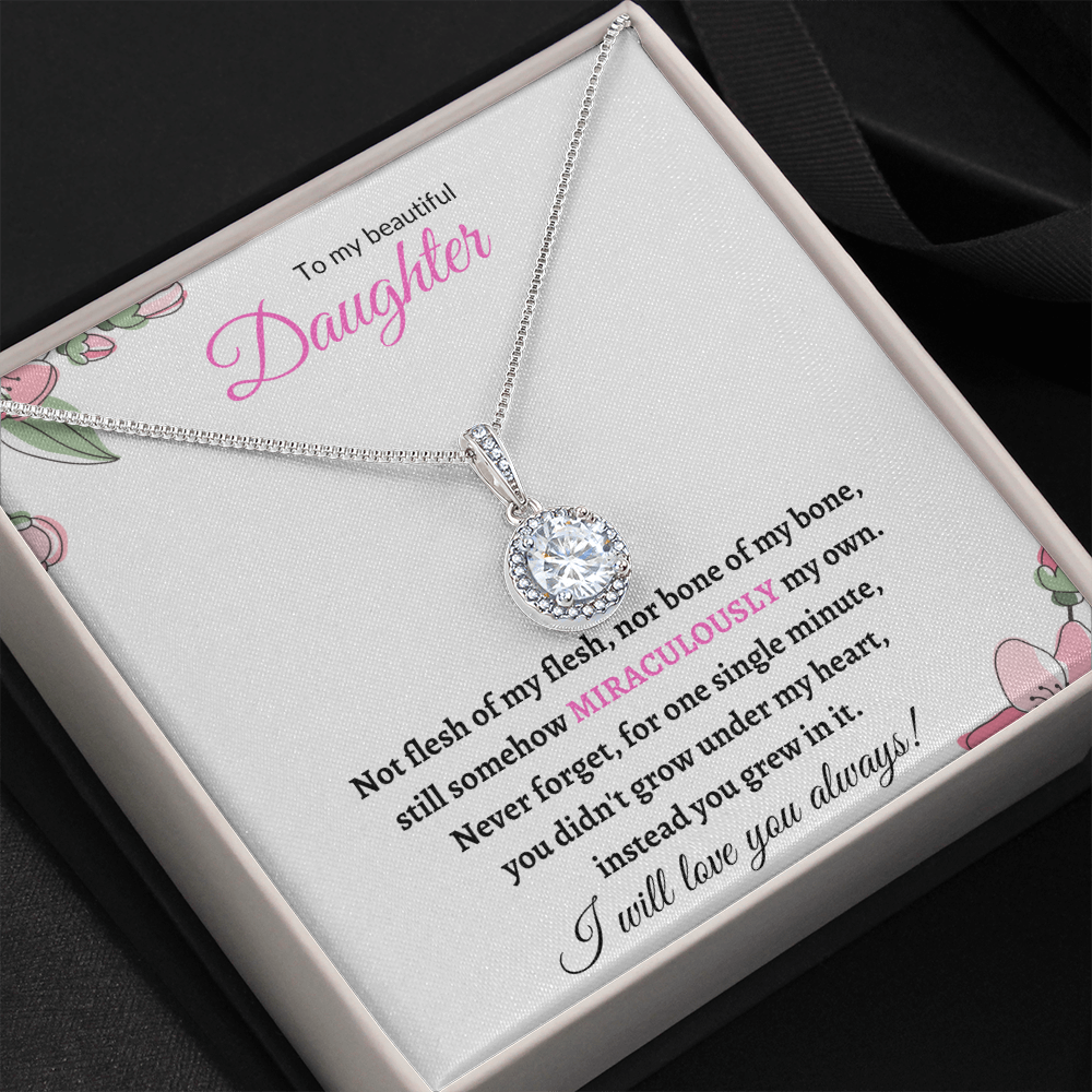 Nonbiological / Adopted Daughter (Pink card) - Eternal Hope Necklace