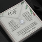 Wife - (Christmas Spruce Card) - Eternal Hope Necklace