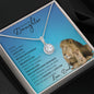 Precious Daughter from Dad (Blue Lion Card) _ Eternal Hope Necklace