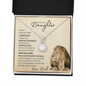 Daughter From Dad (Lion Card) - Eternal Hope Necklace
