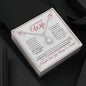 To My Beautiful Wife (Valentine Corner Hearts) - Eternal Hope Necklace
