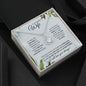 Wife (Christmas Holly Card) - Eternal Hope Necklace