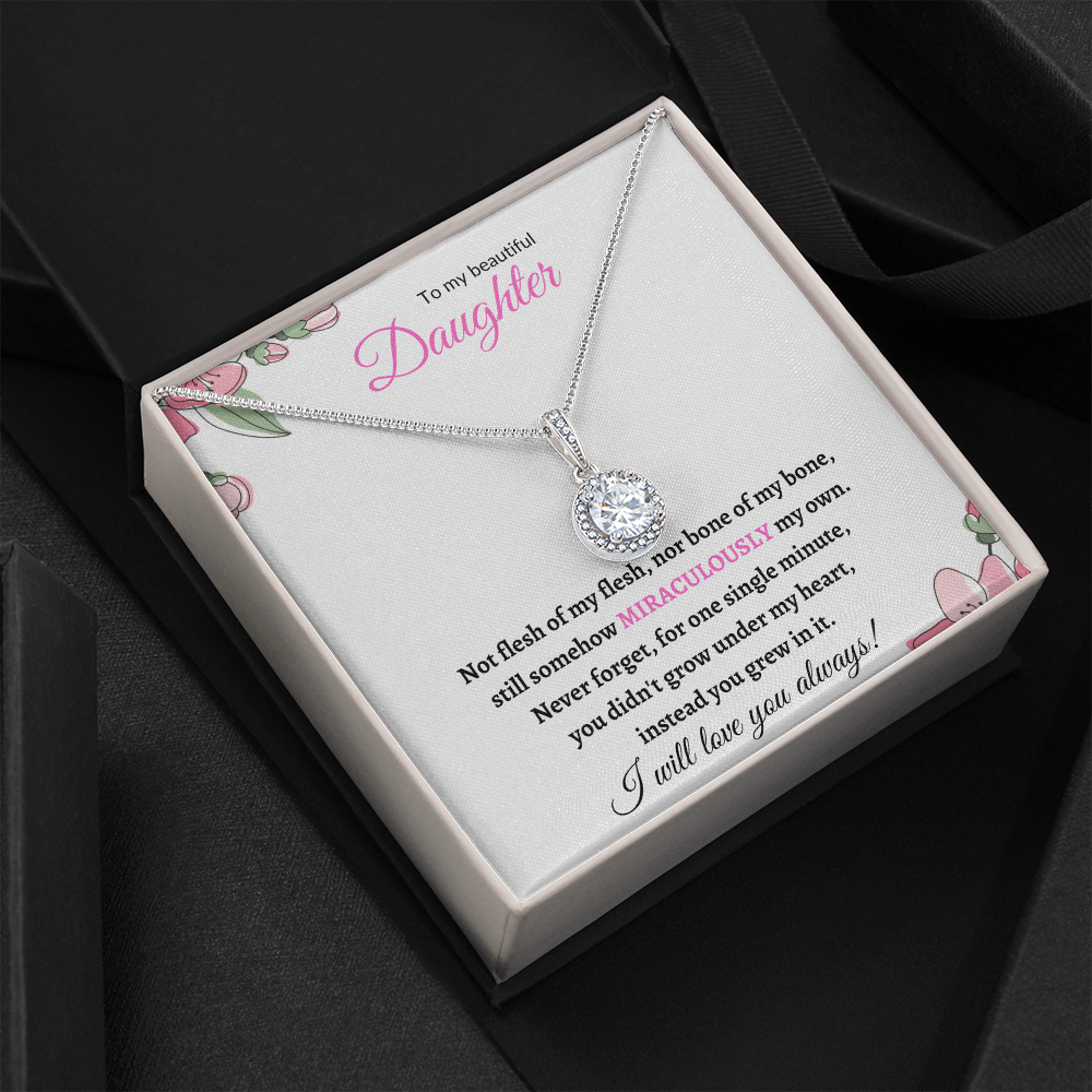 Nonbiological / Adopted Daughter (Pink card) - Eternal Hope Necklace