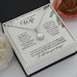 Wife - (Christmas Spruce Card) - Eternal Hope Necklace