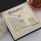 Daughter from Dad (Beige Viking Card) - Eternal Hope Necklace