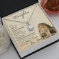 Precious Daughter from Dad ( Beige Lion Card) Eternal Hope Necklace