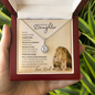 Daughter From Dad (Lion Card) - Eternal Hope Necklace