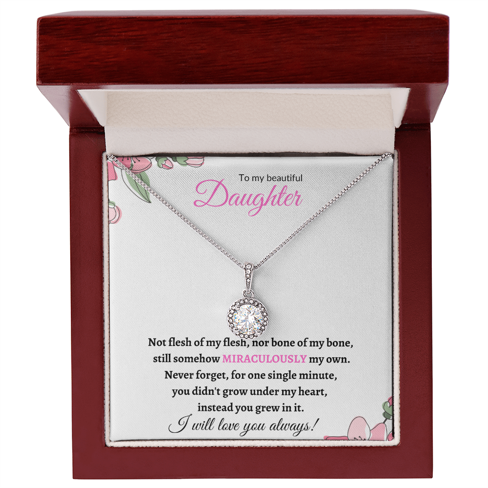 Nonbiological / Adopted Daughter (Pink card) - Eternal Hope Necklace