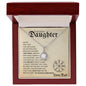 Daughter from Dad (Beige Viking Card) - Eternal Hope Necklace